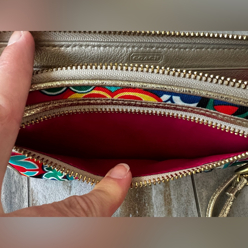 Coach Multicolor Wristlet - Picture 4 of 4